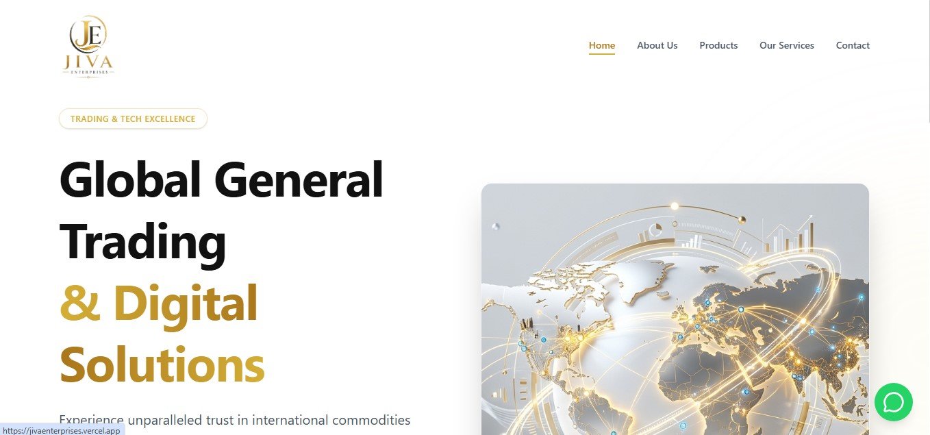 Jiva Enterprises Tech Portal screenshot